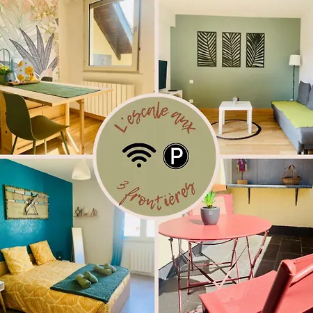 L'Escale Aux 3 Frontieres, Parking, Wifi, Balcon Apartment Saint-Avold Exterior photo